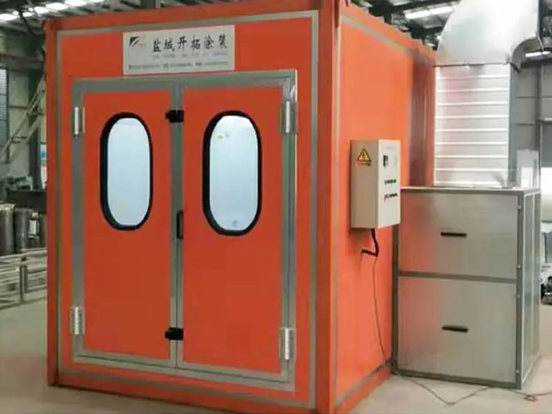 家具水帘式喷烤漆房