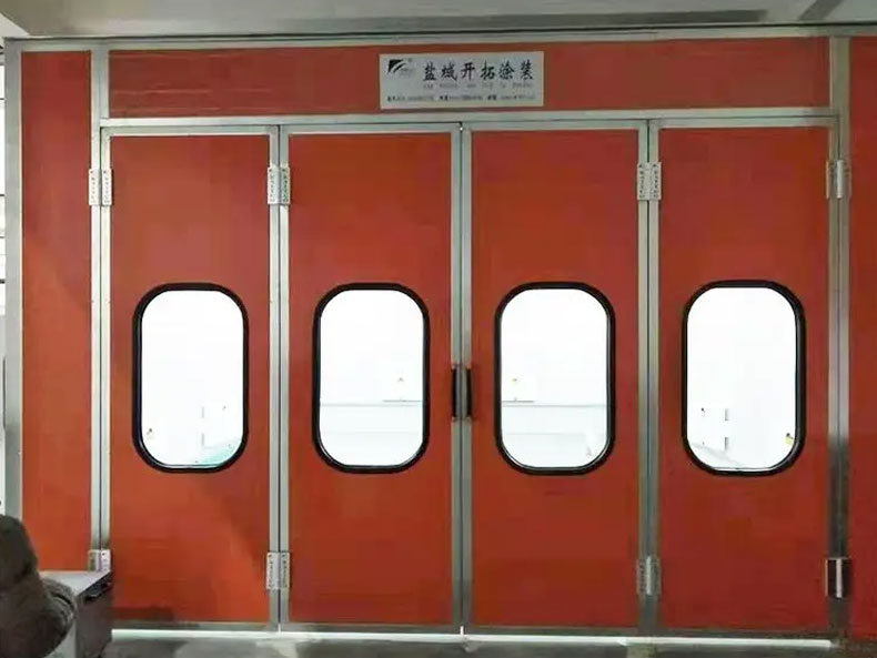 家具无尘烤漆房案例